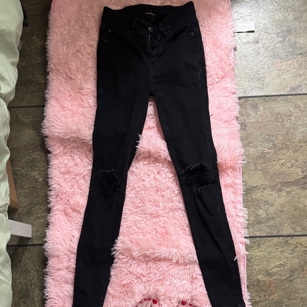 American Eagle Outfitters Black Skinny Jeans